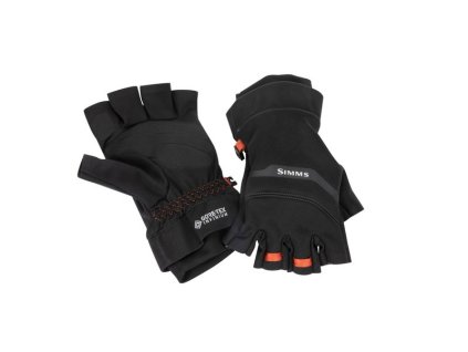 GORE-TEX INFINIUM Half-Finger Glove (Farba Black, Veľkosť XS)