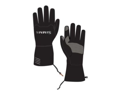 Simms Challenger Insulated Glove (Farba Black, Veľkosť S)