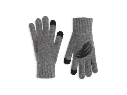 Wool Full Finger Glove (Farba Steel, Veľkosť S/M)