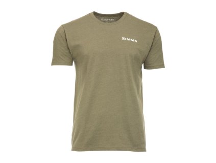 Trout On My Mind T-Shirt (Farba Military Heather, Veľkosť XL)