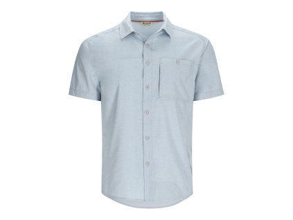 Simms Challenger SS Shirt (Farba Steel Blue, Veľkosť S)