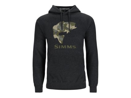 Bass Fill Hoody (Farba Charcoal Heather, Veľkosť S)