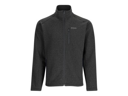 Rivershed Full Zip (Farba Black Heather, Veľkosť S)