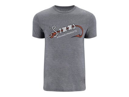 Simms Hook & Loop T-Shirt (Farba Athletic Heather, Veľkosť S)