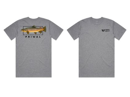 Primal Artist Tee Brown Trout (Veľkosť 2XL)