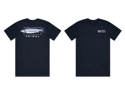 Primal Artist Tee Salmon (Farba Navy, Veľkosť 2XL)