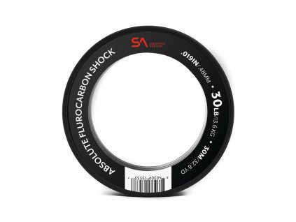 Absolute Fluorocarbon Shock (Farba Clear, Veľkosť 25 lb (0,45 mm))