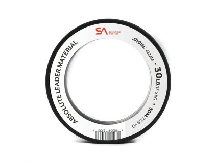 Absolute Leader Material (Farba Clear, Veľkosť 25 lb (0,43 mm))