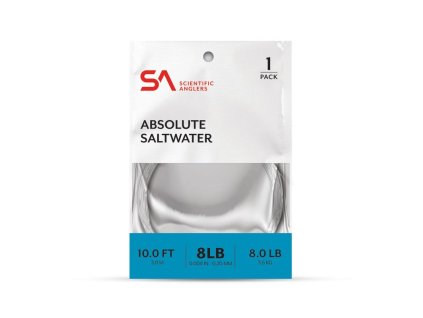Absolute Saltwater Leader 10' (Farba Clear, Veľkosť 8 lb (0,20 mm))