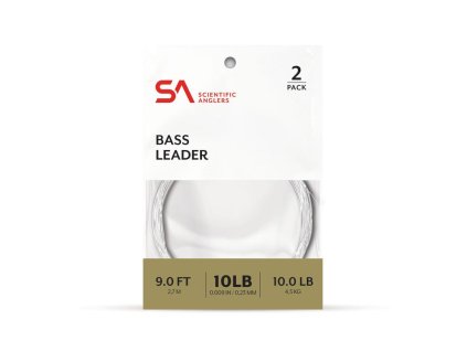 Bass Leader 9ft (Farba Clear, Veľkosť 10 lb (0,23 mm))