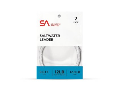 Saltwater Leader 9ft (Farba Clear, Veľkosť 8 lb (0,20 mm))