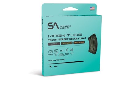 Magnitude Smooth Trout Expert Floating 10' Clear Tip (Farba Sage Green/Clear Tip, Veľkosť WF-4)