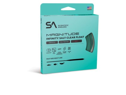 Magnitude Smooth Infinity Salt (Farba Aqua/Clear, Veľkosť WF-7)