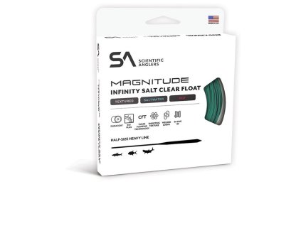 Magnitude Infinity Salt (Farba Aqua/Clear, Veľkosť WF-7)