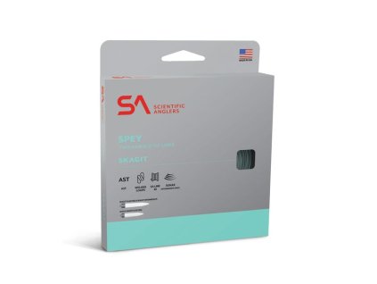 Skagit Short Floating Head (Farba Black/Mist Green, Veľkosť 450 grain (29,2 g))