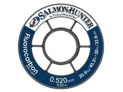 SalmonHunter Fluorocarbon Tippet (Farba Clear, Veľkosť 0,260 mm)
