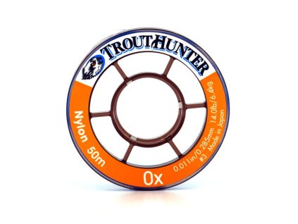 TroutHunter Nylon Tippet (Farba Clear, Veľkosť 0X (0,285 mm))