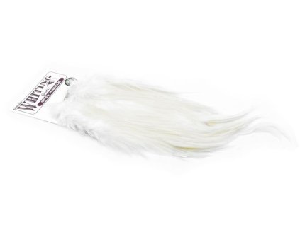 Spey Hackle Rooster Saddle (Farba Grizzly)