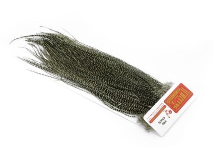 Whiting Pro Grade Midge Saddle (Farba Grizzly)