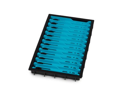 Matrix Shallow Drawer Winder Tray 130mm - Light Blue (Variant 13cm Light Blue Small Winder Tray (12 winders))