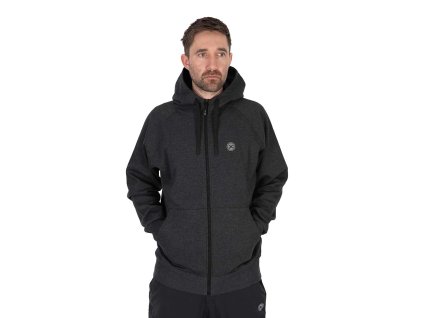 Matrix  Zipped Hoody – Charcoal Marl (Variant Matrix Charcoal Marl Zip Hoody - XXXL)