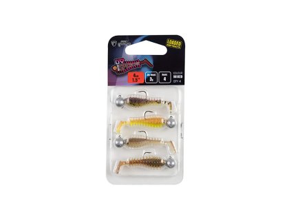 Fox Rage Ultra UV Micro Spikey Loaded Lure Pack (Variant Micro Spikey Fry Mixed UV Colour Pack LOADED)