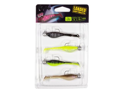 Fox Rage Ultra UV Mini Fry Mixed Colour Loaded Lure Pack (Variant Rage Mini Fry Mixed UV CP LOADED 2)