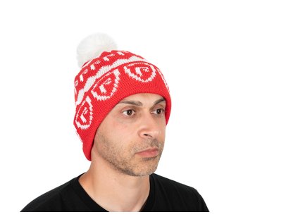 Fox Rage Red & White Bobble Hat (Variant Rage Voyager  Christmas Bobble Hat)