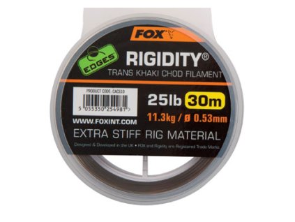 Fox EDGES™ Rigidity® (Variant EDGES™ Rigidity® - Trans Khaki 25lb/0.53mm)