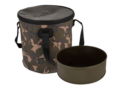 Fox Aquos Camo Bucket & Insert (Variant bucket and insert - 12 L)