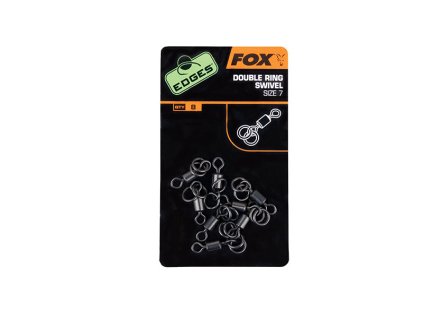 Fox EDGES™ Double Ring Swivel (Variant Edges Double Ring Swivel sz 7 x 8)