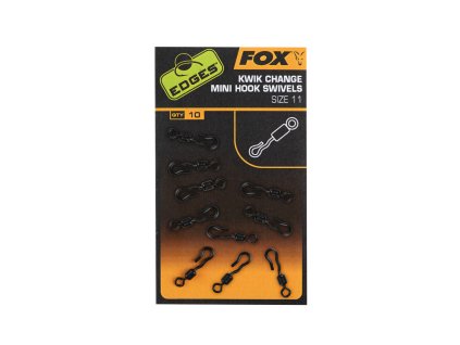 Fox EDGES™ Kwik Change Mini Hook Swivel (Variant Mini Hook Swivels x10)