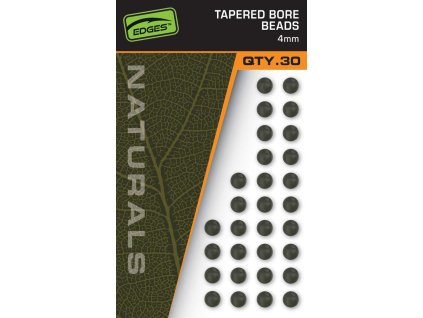 Fox EDGES™ Naturals Tapered Bore Beads - 4mm (Variant Naturals 4mm Tapered Bore Beads x 30)