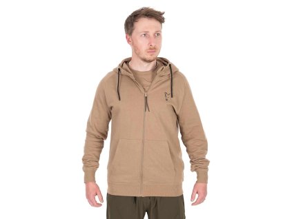 Fox Collection LW Zip Hoody - Tan Ltd (Variant Fox Collection LW Zip Hoody - Tan Ltd - S)