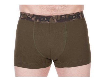 Fox Boxer Shorts - Khaki/Black (Variant Boxer Shorts 2pk khaki / black M)