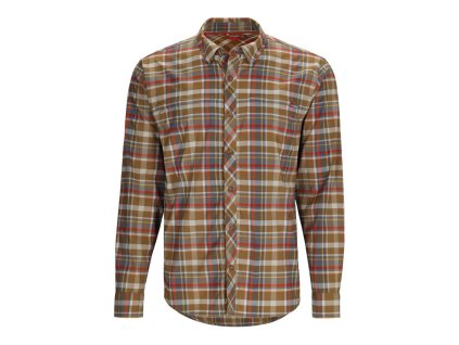 BugStopper Shirt (Farba Simms Chestnut Multi Plaid, Veľkosť S)