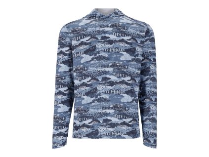 BugStopper SolarFlex Hoody (Farba Neptune/Regiment Camo Neptune, Veľkosť S)