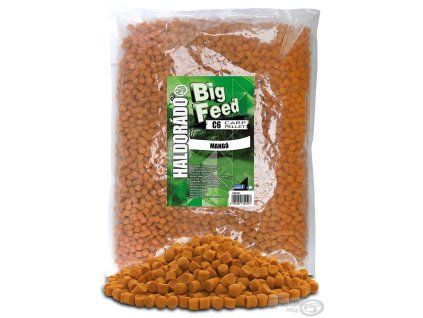 HALDORADÓ Big Feed - C6 Pelety - Mango 2 kg