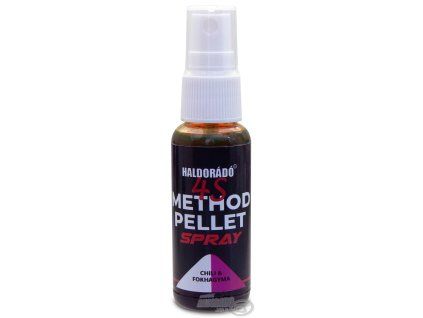 HALDORADÓ 4S Method Pellet Spray - Chilli & Cesnak