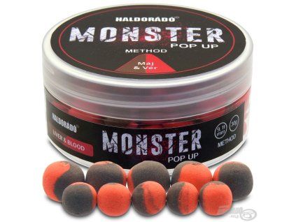 HALDORADO MONSTER Pop Up Method 9/11 mm - Pečeň a krv