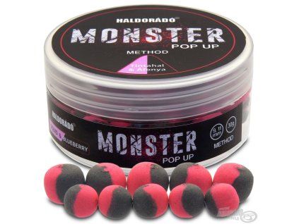 HALDORADO MONSTER Pop Up Method 9/11 mm - Kalamár a čučoriedka