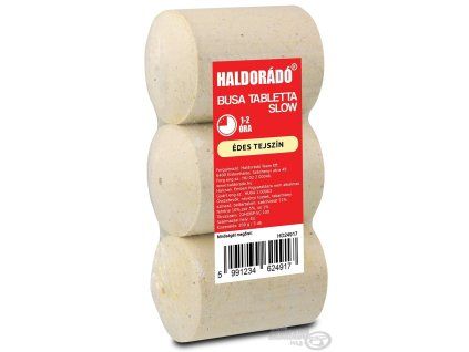 HALDORÁDÓ Busa tablety Slow - Sladký krém