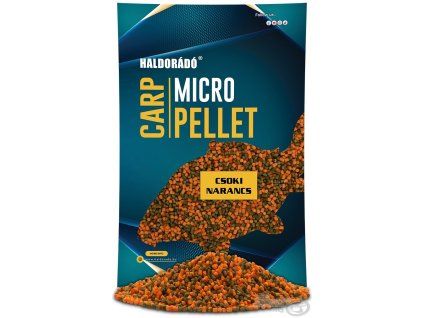 HALDORADÓ Carp Micro Pellet - Čokoláda - Pomaranč
