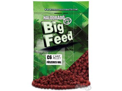 HALDORÁDÓ Big Feed - C6 Pelety - Pikantné ryby