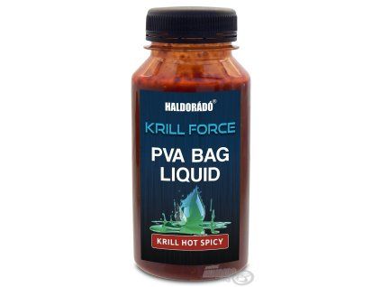 HALDORADÓ KRILL FORCE PVA Bag Liquid - Krill Hot Spicy