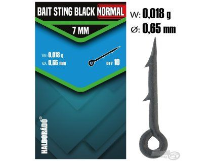HALDORÁDO Bait Sting Black Normal 7 mm