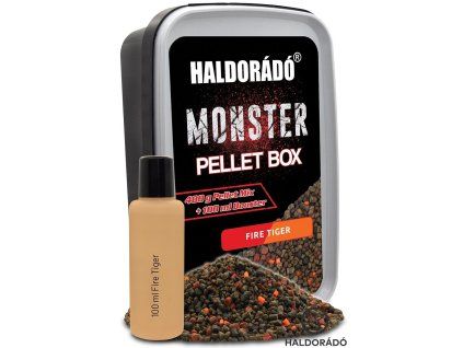 HALDORÁDÓ MONSTER Pellet Box - Fire Tiger