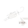 Plandavka Delphin STRIP (Variant Plandavka Delphin STRIP 2g WAMP Hook #8)