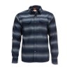 Gallatin Flannel Shirt (Farba Carbon Stripe, Veľkosť M)