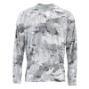 SolarFlex Crewneck (Farba Cloud Camo Grey, Veľkosť XXL)